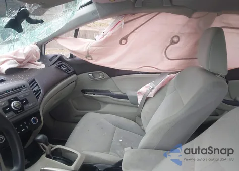 2012 Honda Civic Lx из США, поврежденный, VIN 19XFB2F5XCE017595